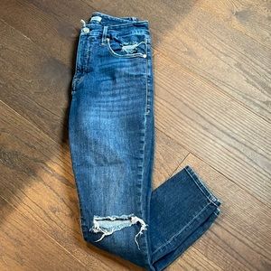 Good American Women’s Blue Skinny Jeans Size 10/30